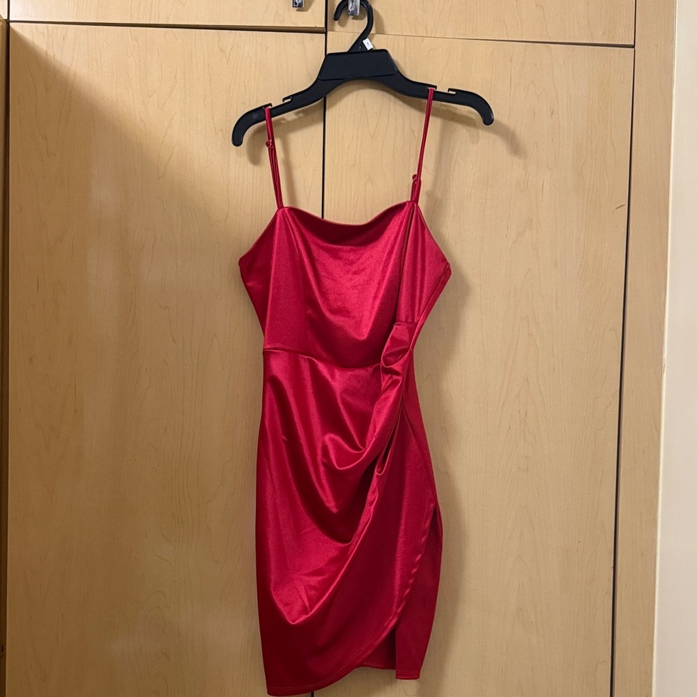 Emerald Sundae Red Mini Dress